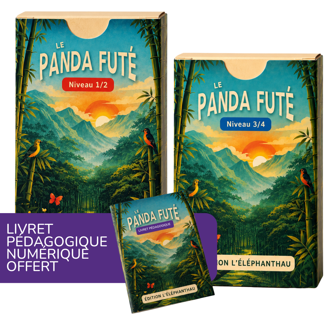 Le Panda Futé – Jeu de cartes pour maîtriser l'accord du groupe nominal