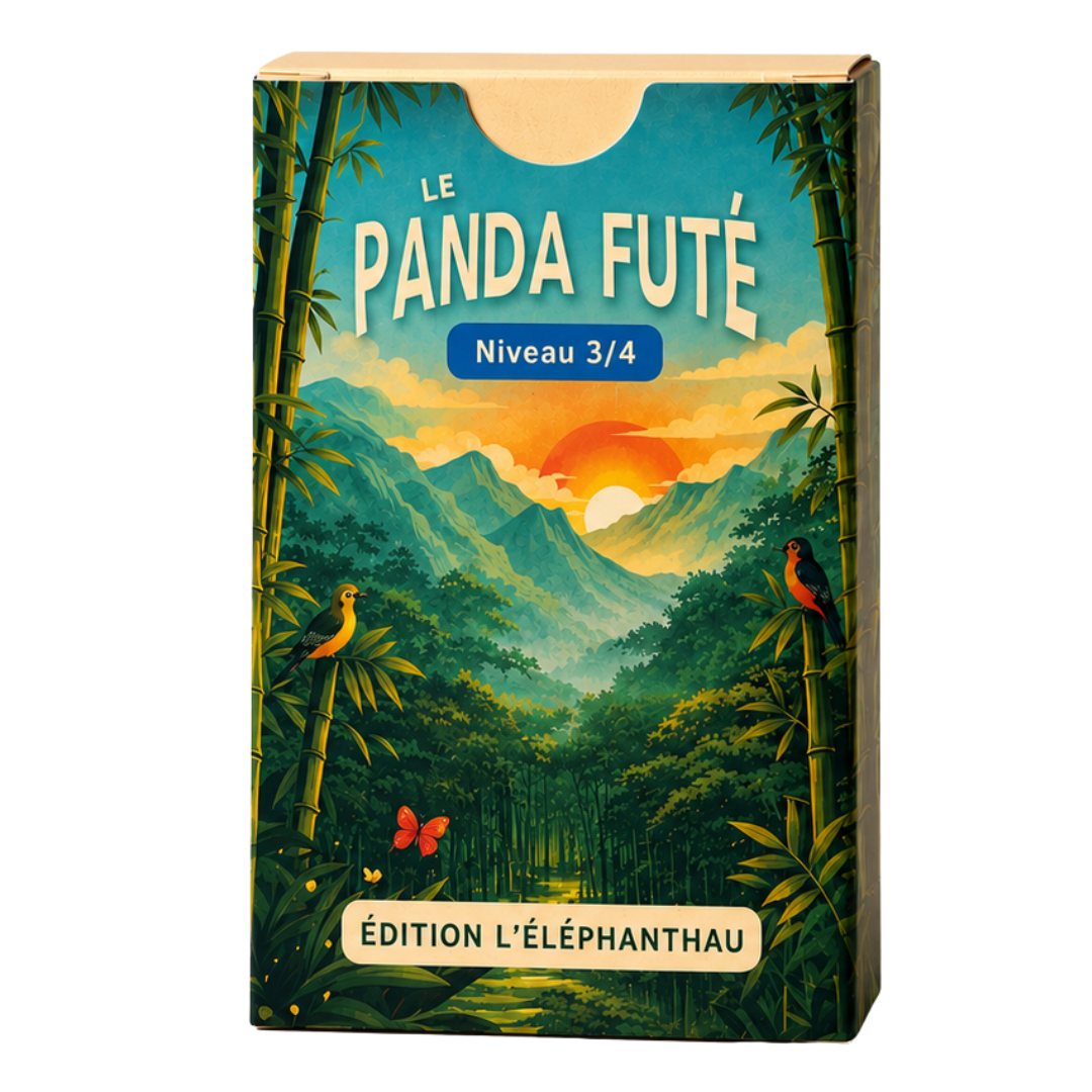 Le Panda Futé – Jeu de cartes pour maîtriser l'accord du groupe nominal