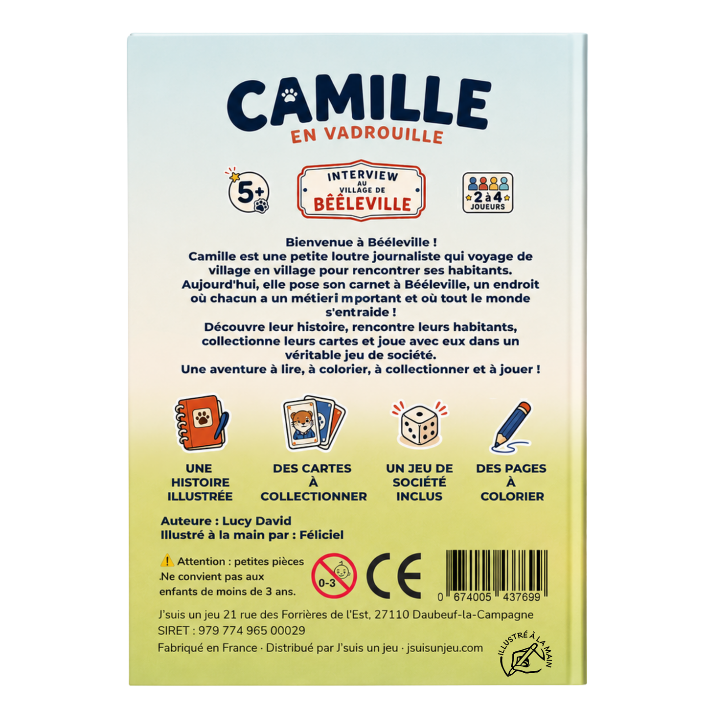 Story Game - Camille en vadrouille - interview au village de Bêêleville.