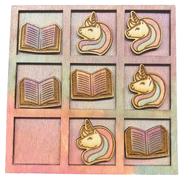 Offert - Tic tac toes exclusif - Une licorne qui lis & J'suis un jeu
