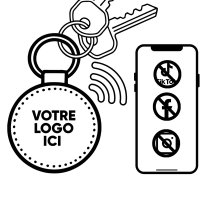 Atelier Cerveau & Attention | Kit complet avec 10 porte-clés connectées