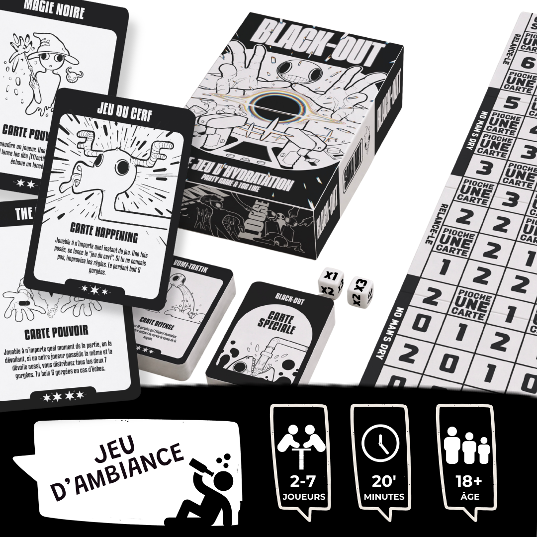 Jeu d'ambiance - TCG - Black-Out