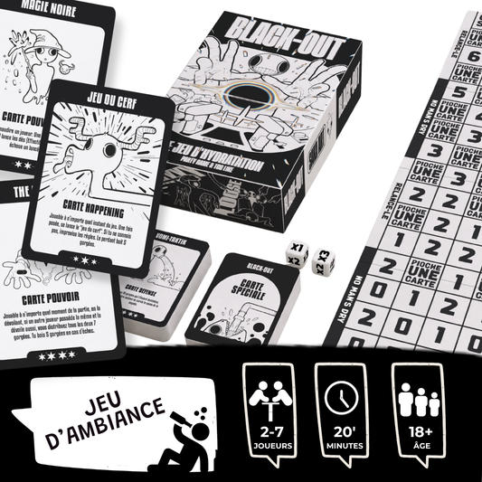 Jeu d'ambiance - TCG - Black-Out