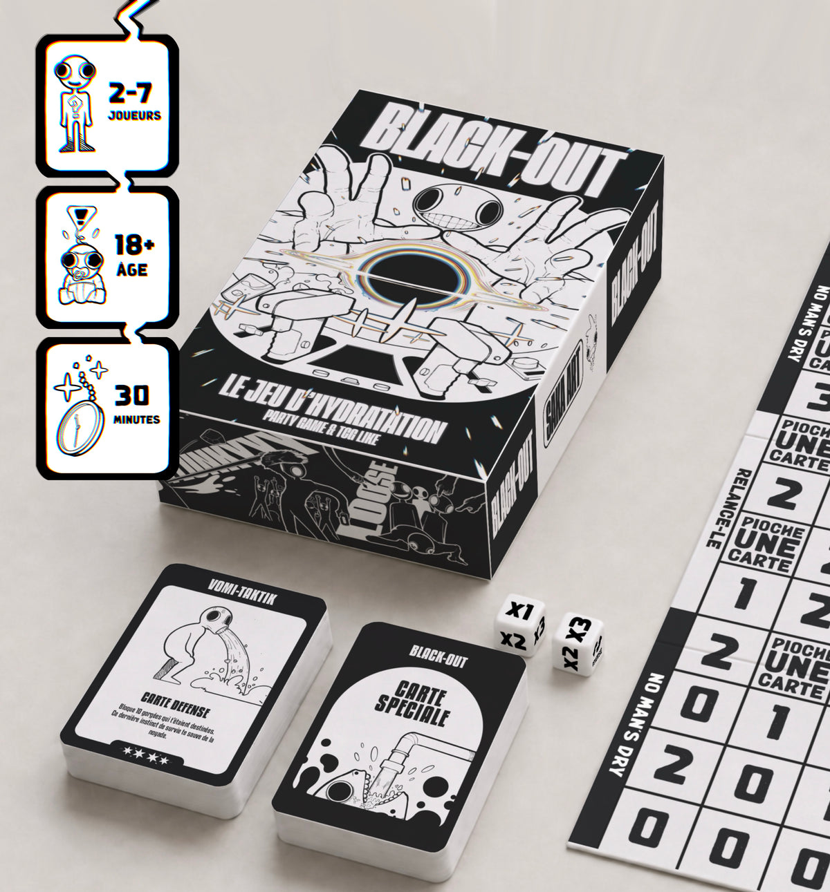 Jeu d'ambiance - TCG - Black-Out